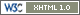 Valid XHTML 1.0